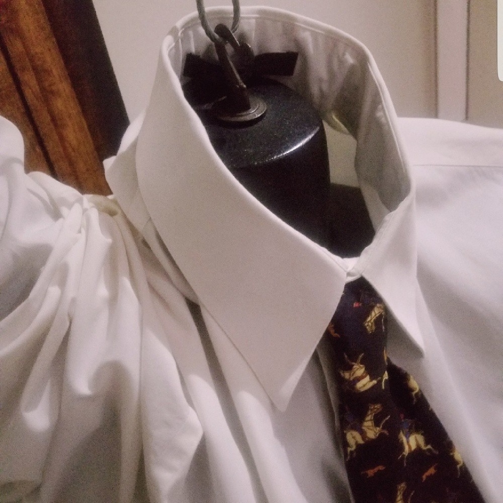 Relaxed-Fit Solid Dress Shirt for Macy's by DKNY